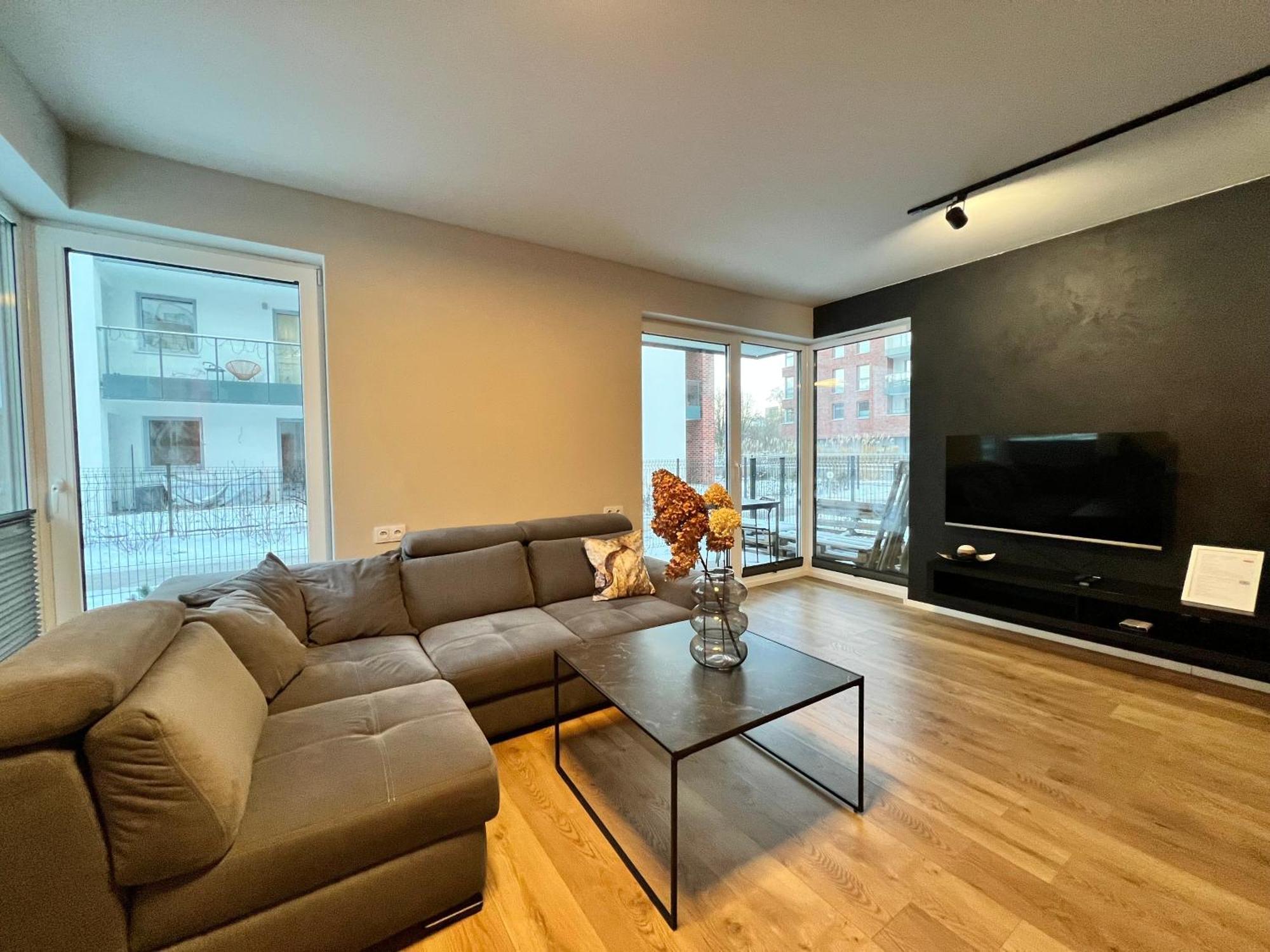 64M2 Apartment Oldtown Gdansk Yacht Marina Экстерьер фото